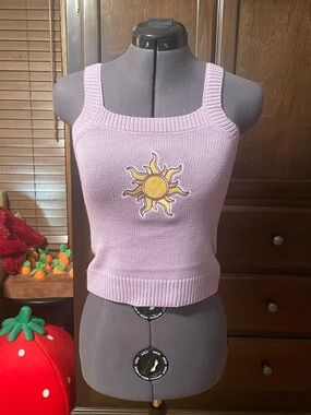Disney Princess Tangled Sweater Tank Top